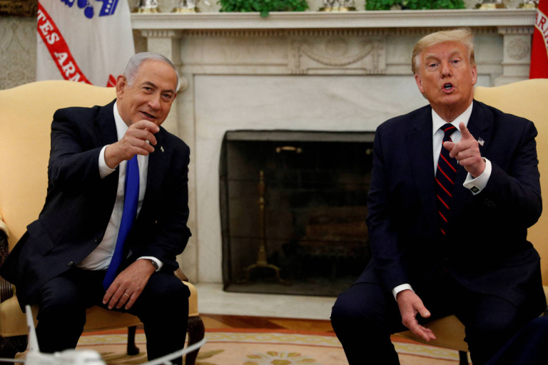 eua-vao-assumir-controle-de-gaza,-afirma-trump-ao-lado-de-netanyahu